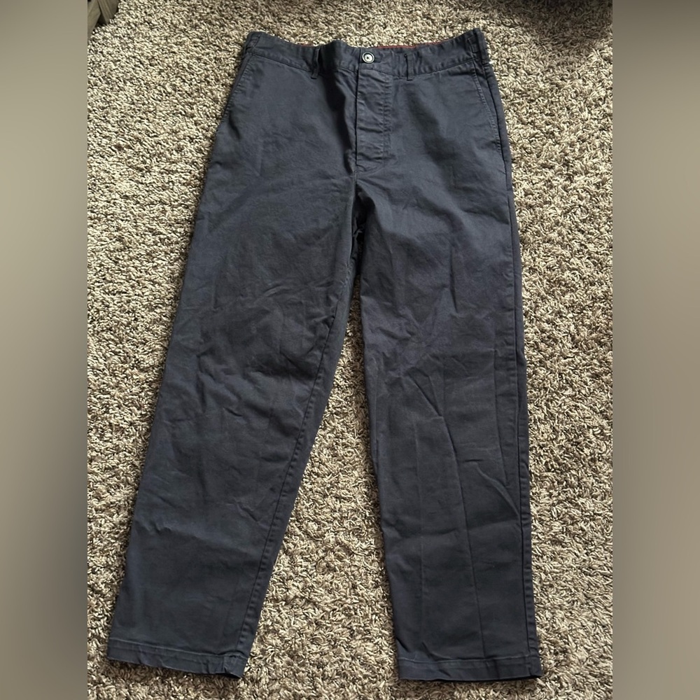 Alex Mill navy blue trousers Size: 12